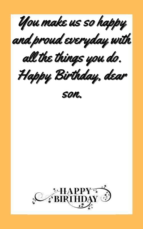 happy birthday my son in hindi